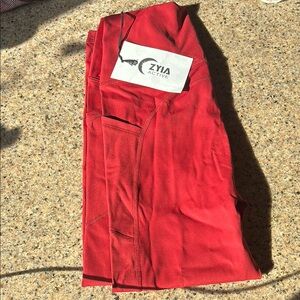 Zyia Active Red Leggings